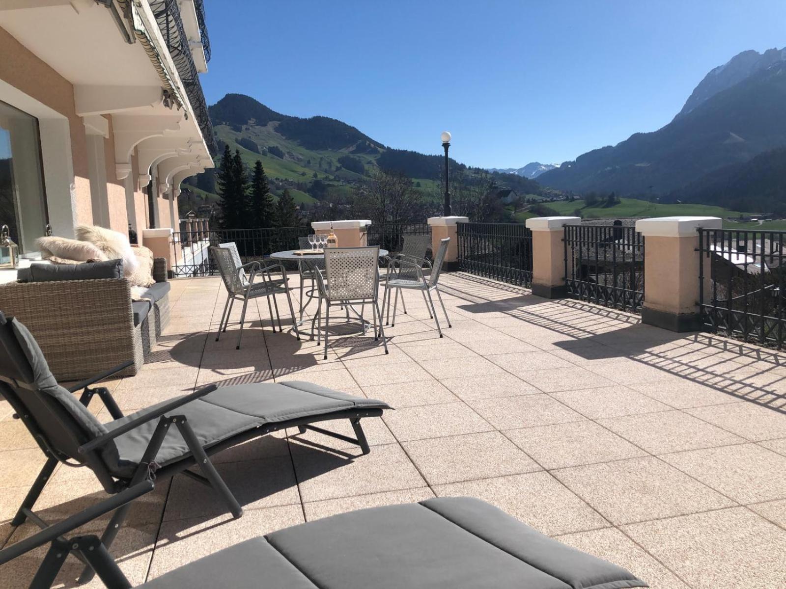 Rosat 2 Apartment Chateau-d'Oex Exterior foto